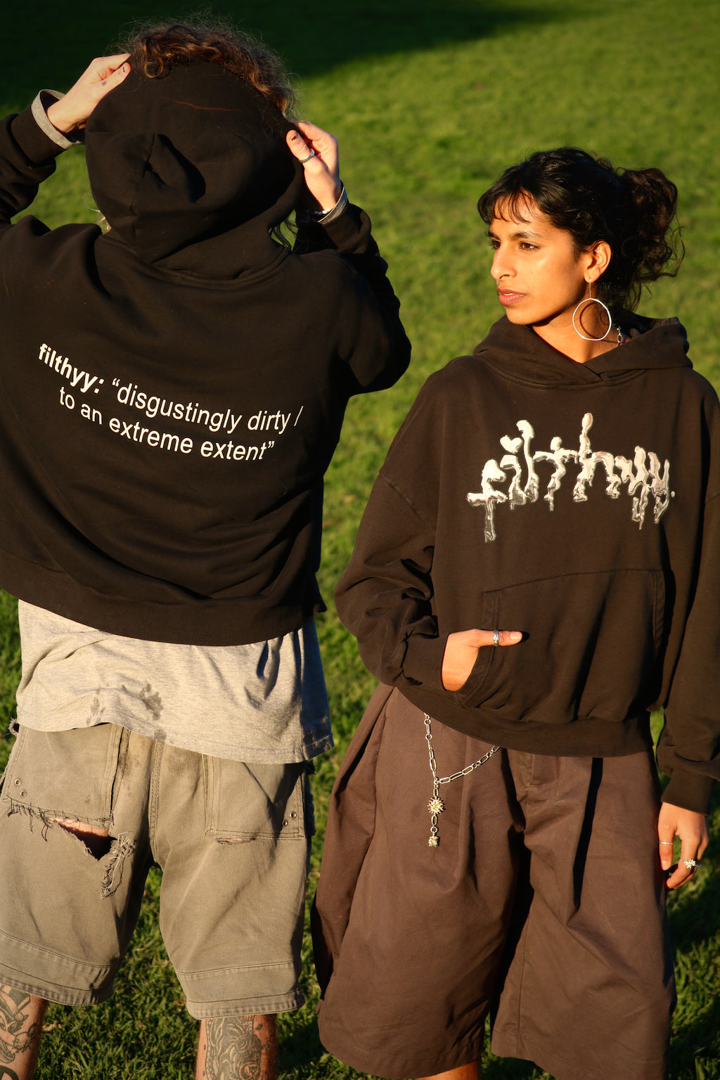 FILTHYY CHROME HOODIE
