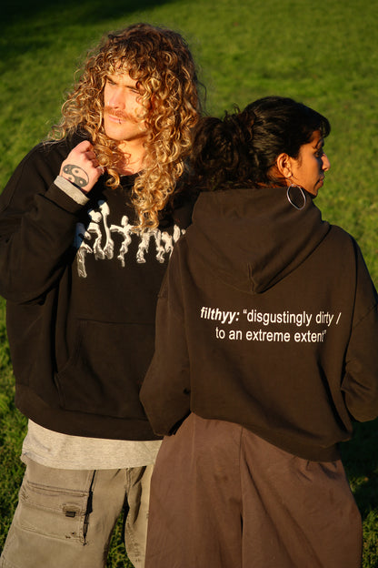 FILTHYY CHROME HOODIE