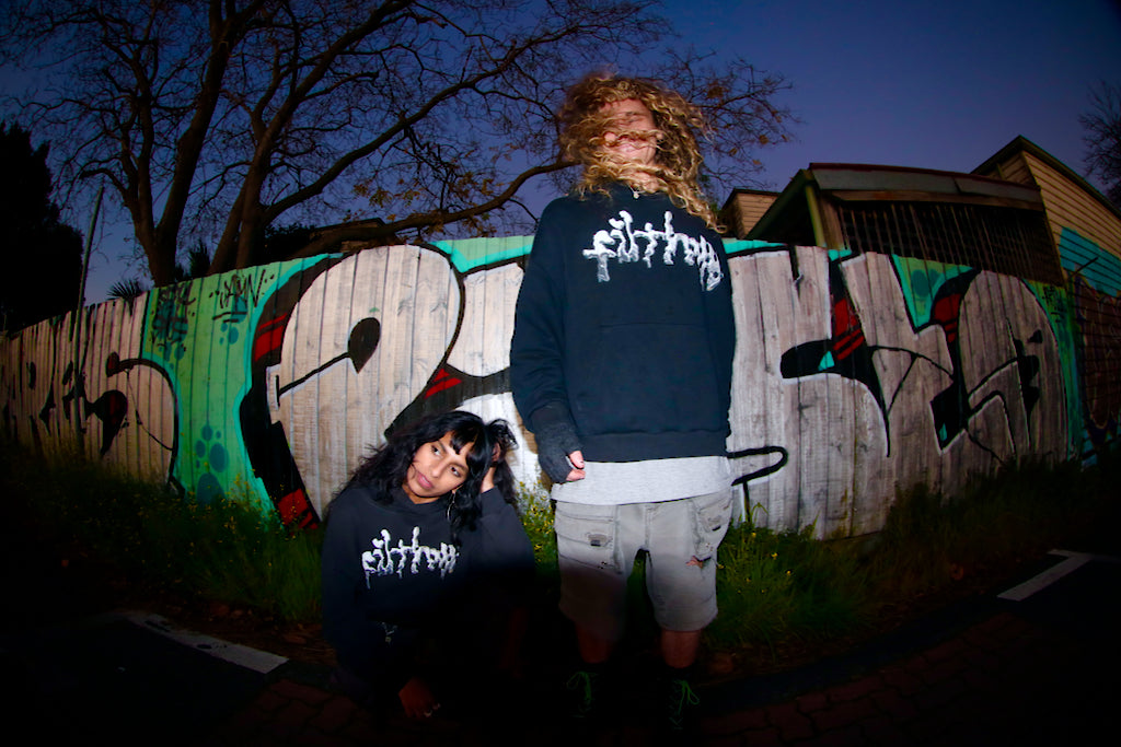 FILTHYY CHROME HOODIE